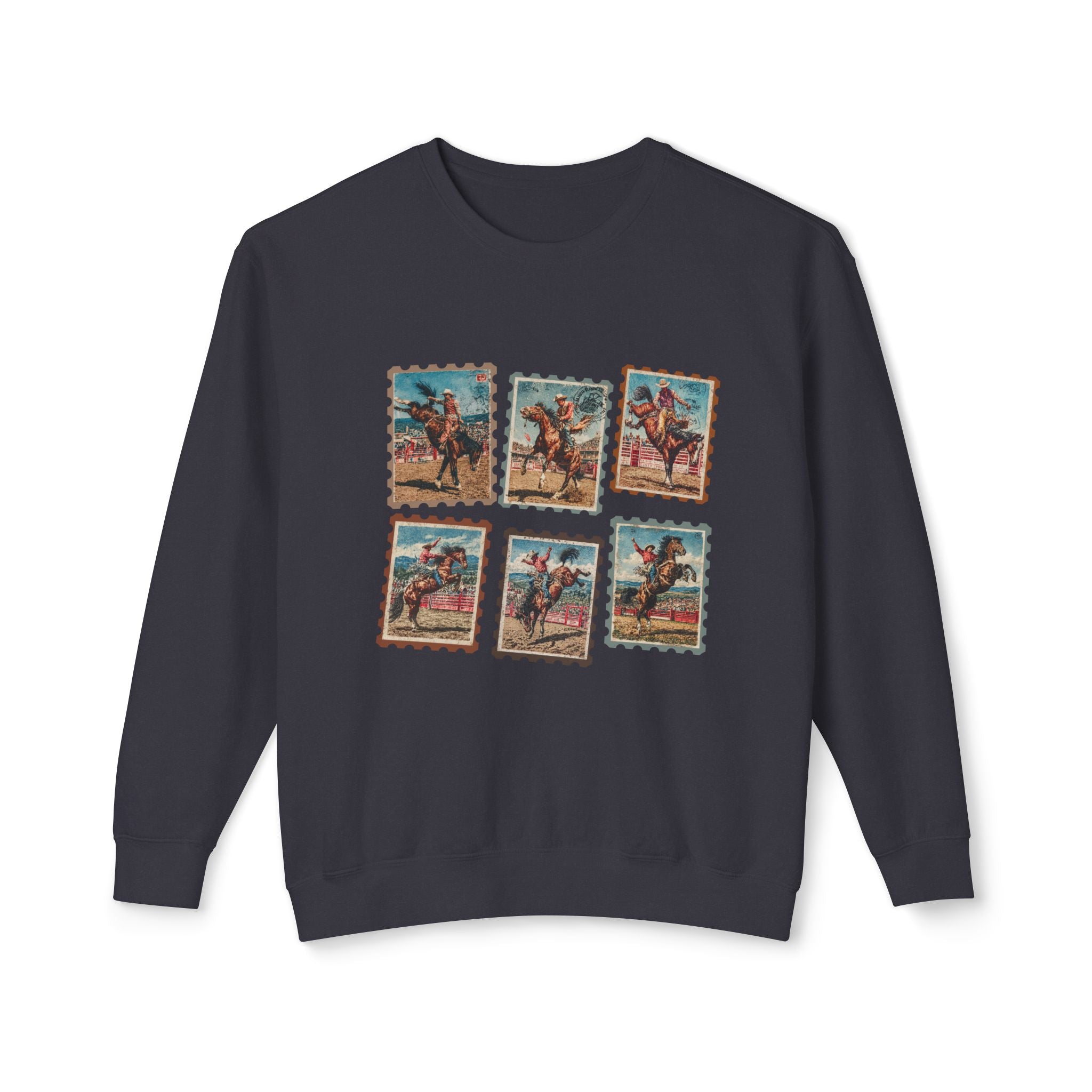 Cowboy Stamped Crewneck Sweatshirt