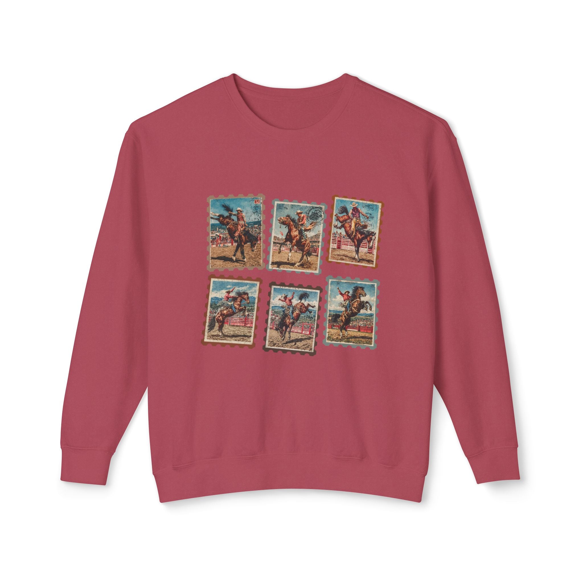 Cowboy Stamped Crewneck Sweatshirt