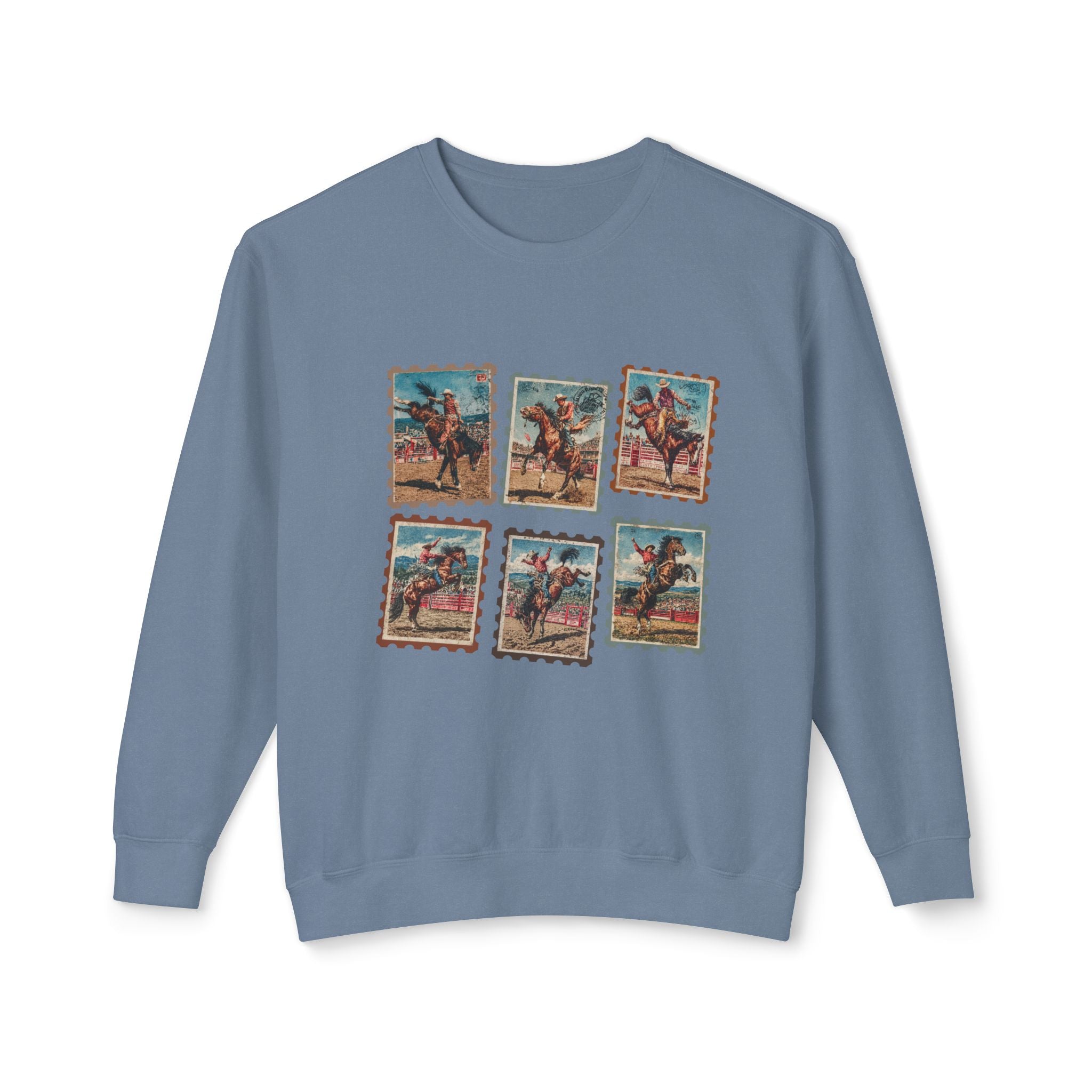 Cowboy Stamped Crewneck Sweatshirt